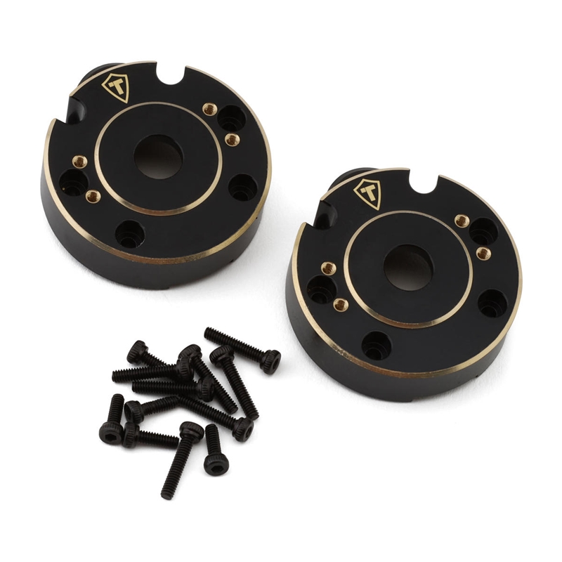 Treal Hobby TLHTGEN9-19 Redcat Gen9 Brass Outer Portal Housing Set (Black) (2) (53g)