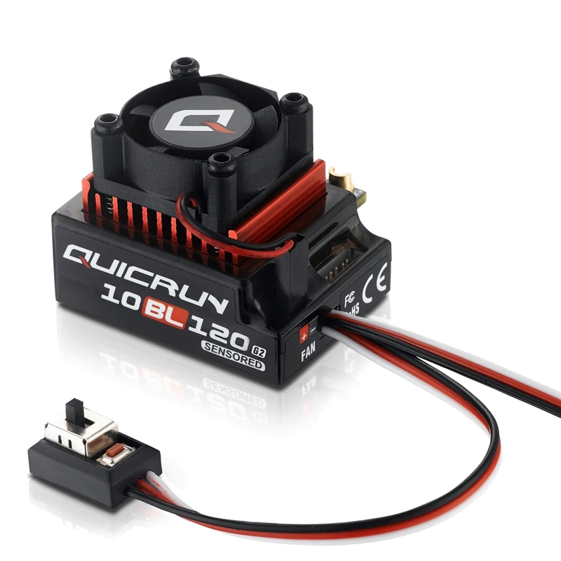 Hobbywing HWI30125002 Quicrun 10BL120 Sensored G2 ESC