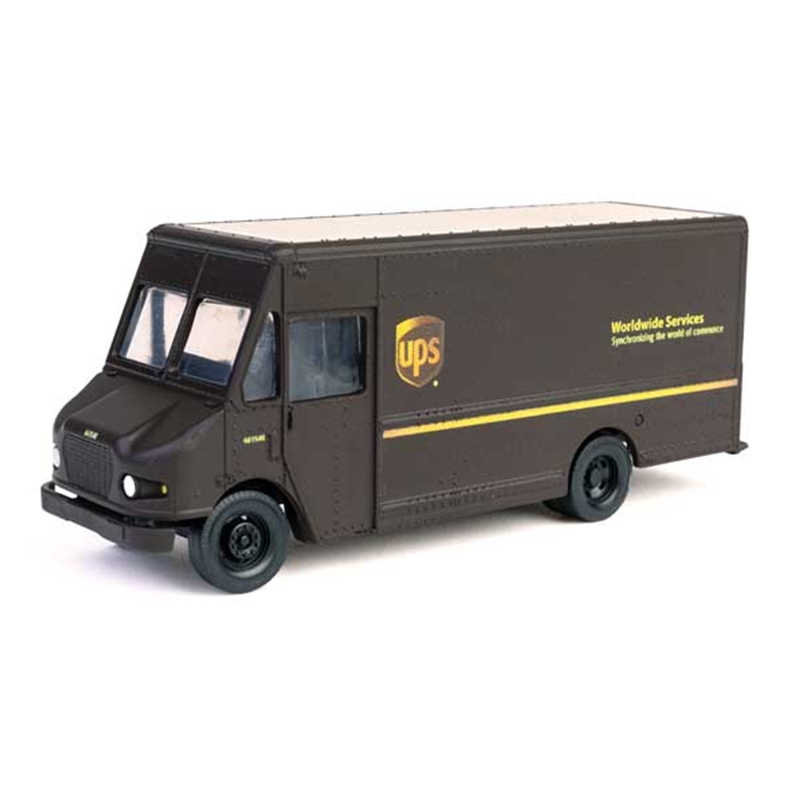 Walthers Scenemaster 949-12100 HO Scale Morgan Olson(R) Route Star Van -- United Parcel Service(R) Package Car (New Style)