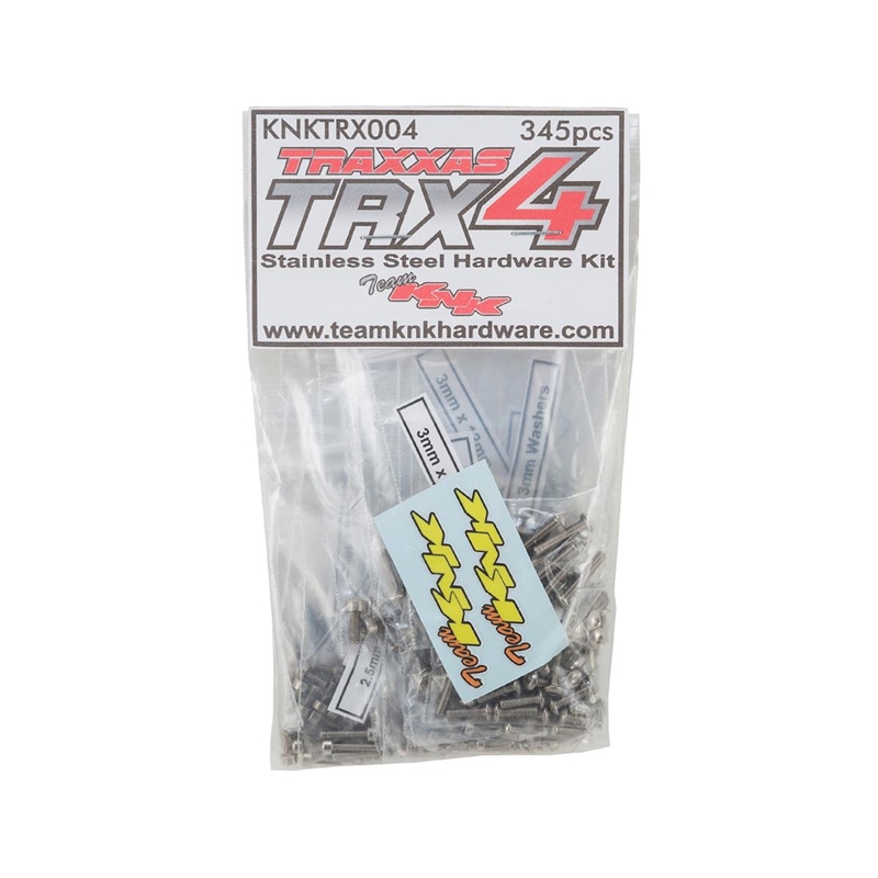 KNK KNKTRX004 Stainless Hardware Kit for Traxxas TRX4 (345)