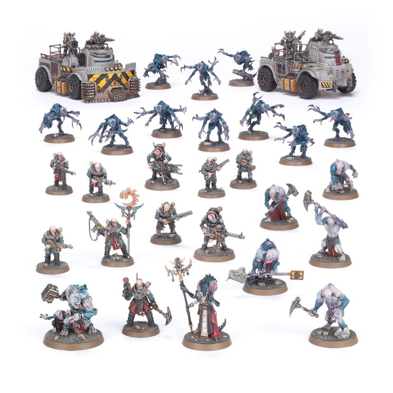 Games Workshop 38-03 Warhammer 40K Genestealer Cults BAttleforce: Biosanctic Broodsurge