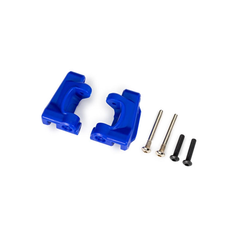 Traxxas TRA3631A Caster blocks (c-hubs), extreme heavy duty, blue