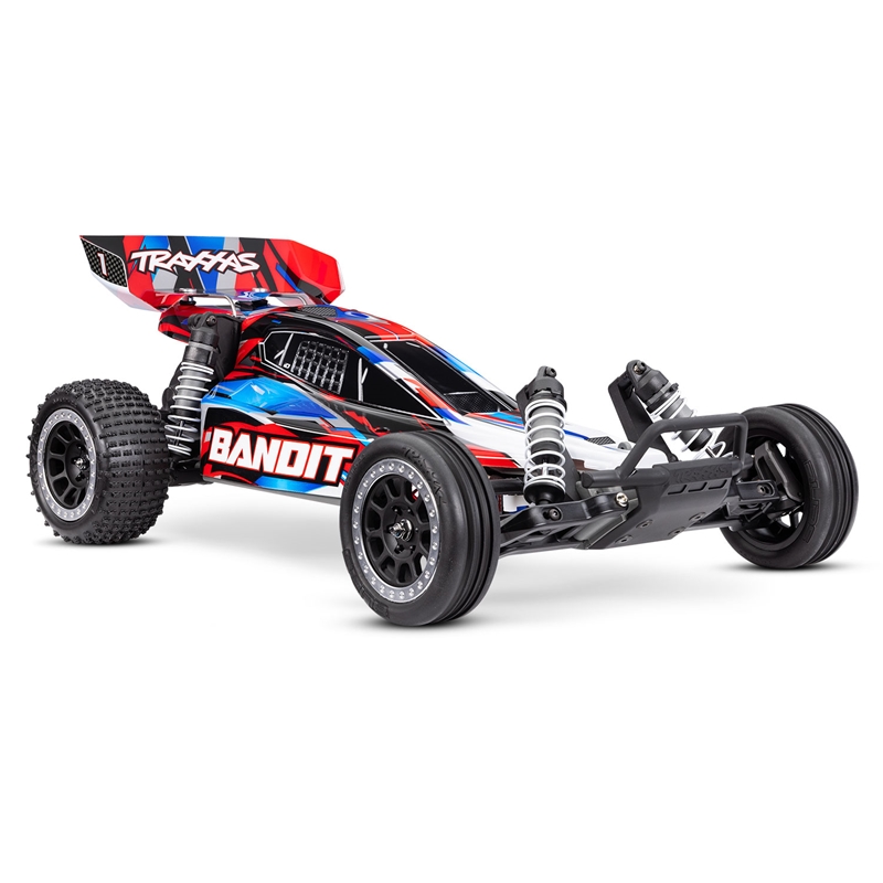 Traxxas TRA24254-8 Red Bandit 1:10 Off-Road Buggy w/TQ Radio System