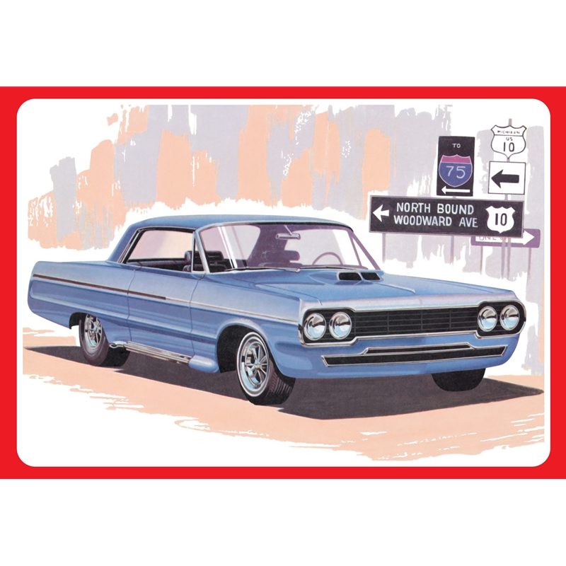 AMT1396 1964 Chevrolet Impala “Super Street Rod” 1:25 Scale Model Kit