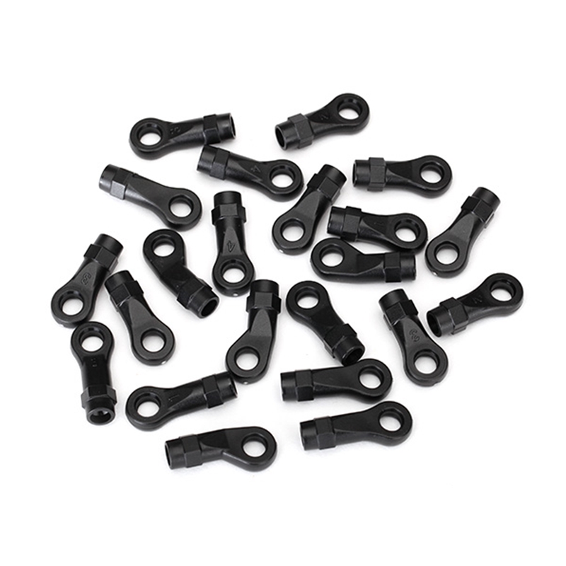 Traxxas 8275 Rod end set, complete (standard (10), angled 10-degrees (8), offset (4))