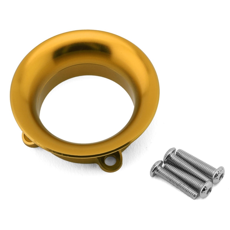 Team Brood TBR-FANAVS30MMY 30mm 6061 Aluminum Velocity Stack (Yellow)