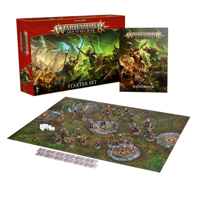 Games Workshop 80-19 Warhammer Age of Sigmar: Starter Set