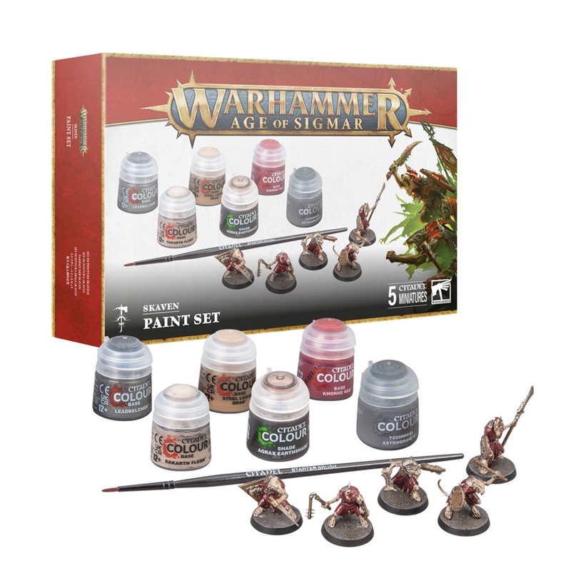 Games Workshop 60-09 Skaven Paint Set