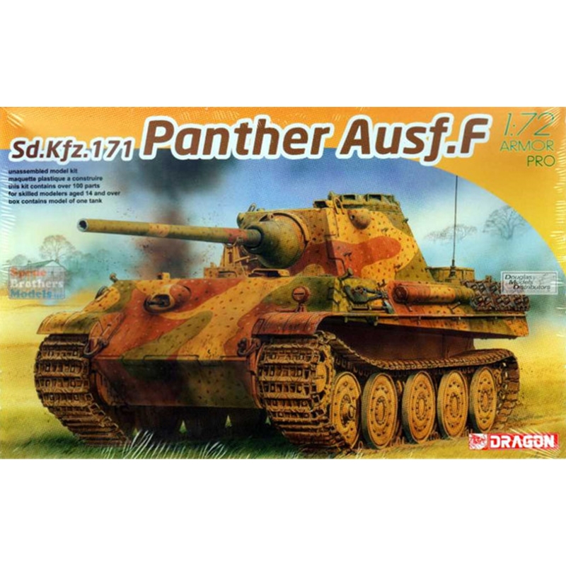 Dragon Models 7647  1:72  Sd.Kfz.171 Panther Ausf.F - Armor Pro Series