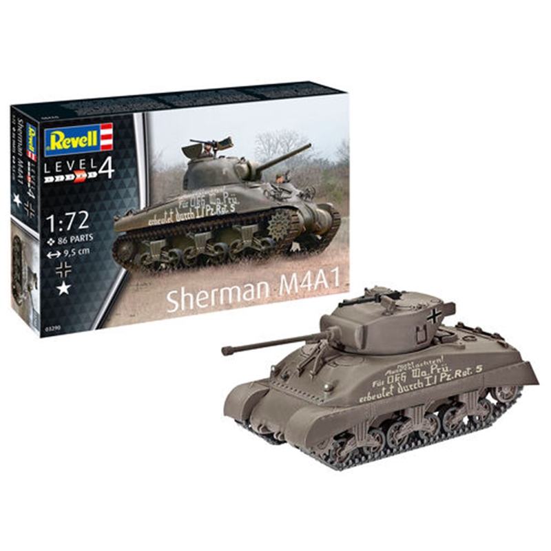 Revell 03290 1/72 Sherman M4A1