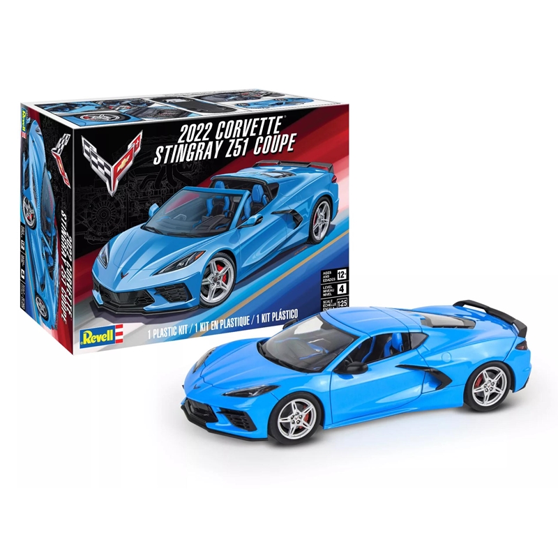 Revell 14556 2022 Corvetter Stingray Z51 Coupe