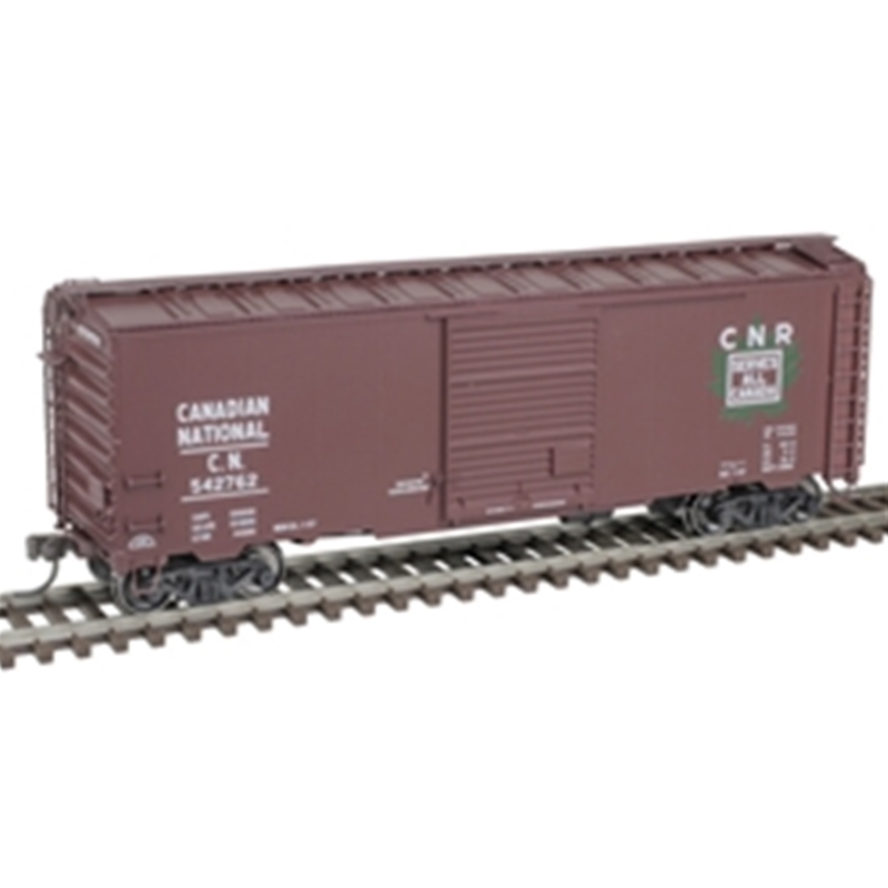 Atlas 20006830 HO 40" Post-War Boxcar -8' Door Canadian National #542762