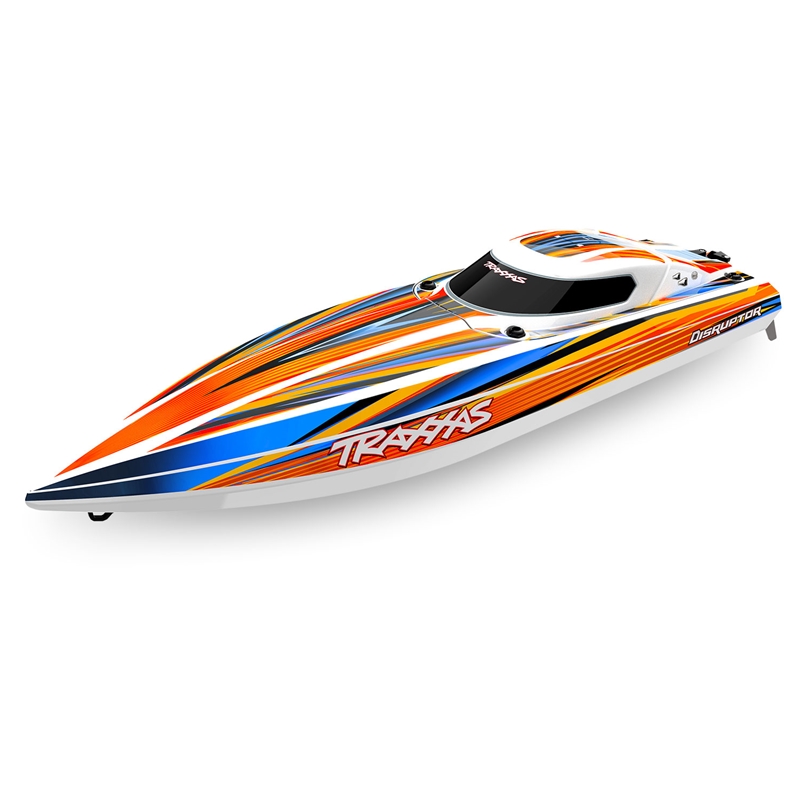 Traxxas 106064-4 Orange Disruptor: High Performance Race Boat