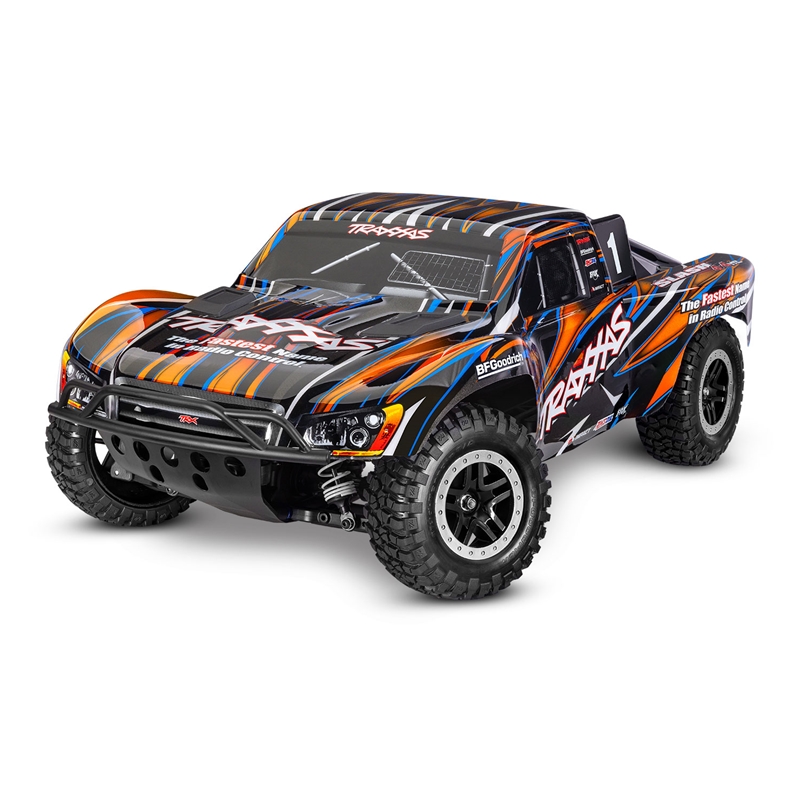 Traxxas TRA68386-4 Orange Slash 4x4 VXL HD