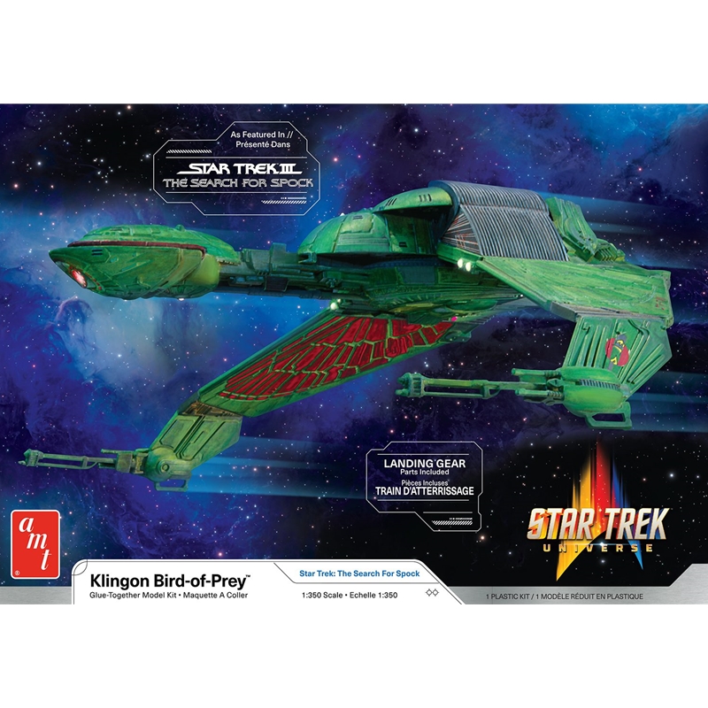 AMT1400 Star Trek Klingon Bird of Prey 1:350