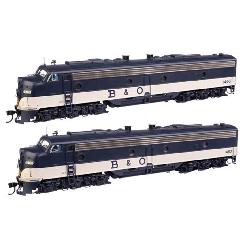 Walthers Proto 920-42908 EMD E8 A-A Baltimore and Ohio #1462 & #1466