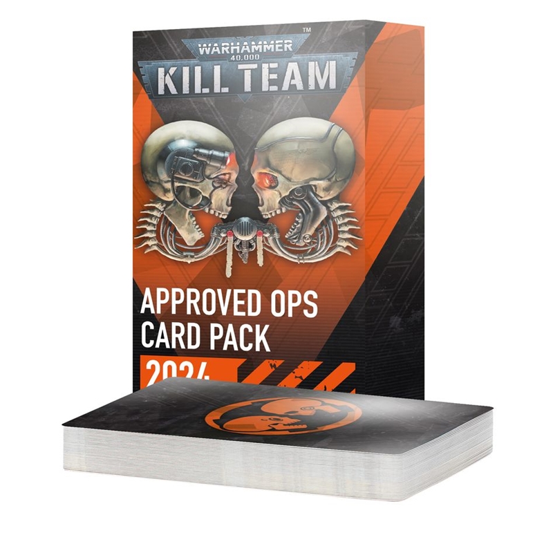 Games Workshop 40K Kill Team: Approved Ops Card pack 2024