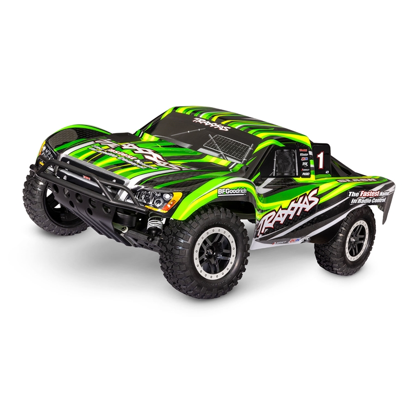 Traxxas TRA58234-8 Green Slash 1:10 2WD Short Course Truck