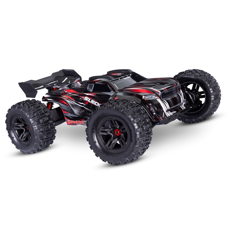 Traxxas TRA95096-4 Red Sledge 1:8 4WD Brushless Electric Monster Truck