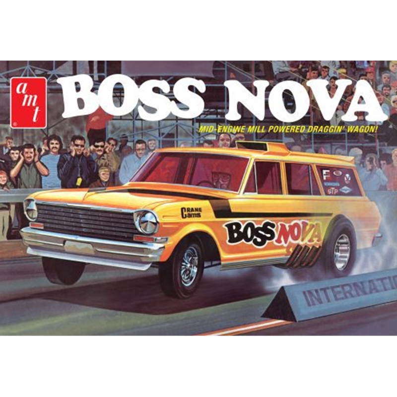 AMT AMT1441 1:24 Scale Boss Nova Funny Car Model Kit