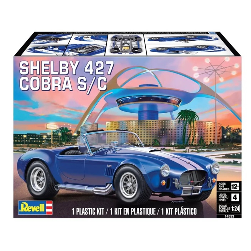 Revell RVL14533 1/24 Scale Shelby 427 Cobra S/C