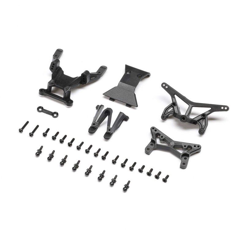 Losi LOS-1770 Front & Rear Towers, Bumper: Micro-B