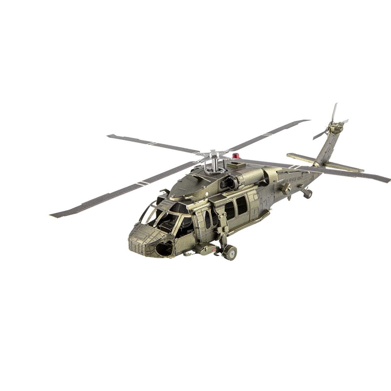 Metal Earth MMS461 Black Hawk Helicopter 3D Metal Model Kit