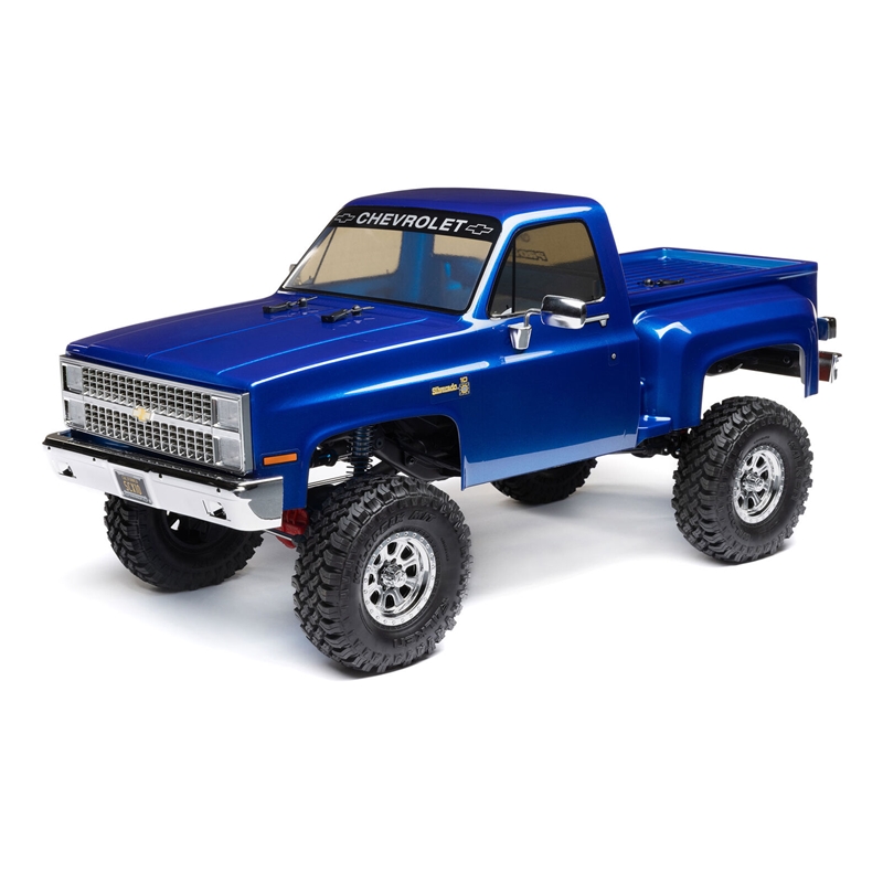 Axial AXI03030T1 Blue 1/10 SCX10 III Base Camp 1982 Chevy K10 4X4 RTR