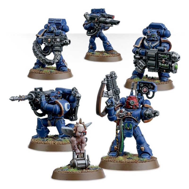 Games Workshop GWS48-15 Warhammer 40K Space Marines Devastator Squad