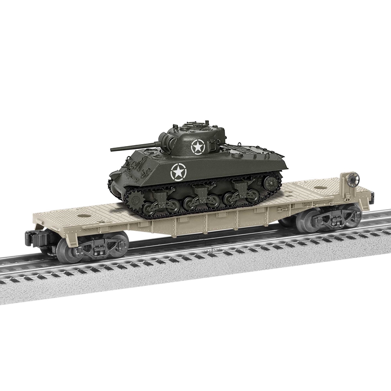 Lionel 2428260 US Army Flatcar w/ tank