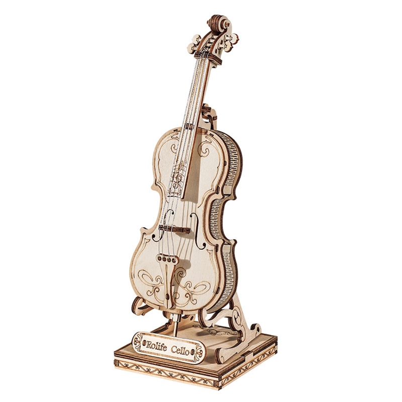 Rolife TG411 3D Wood Puzzles Cello