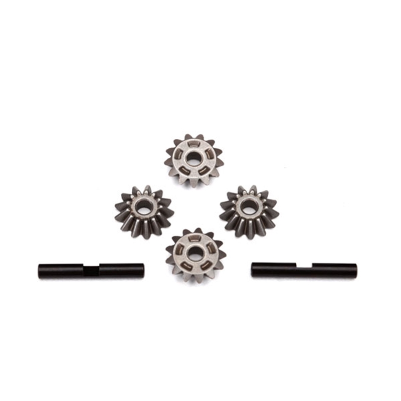 Traxxas 6783 Gear set, differential (spider gears (4)/ spider gear shaft (2))