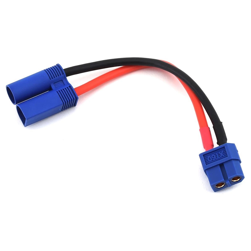 protek PTK-5350 RC Heavy Duty EC5 Charge Lead Adapter (Male EC5 to Female XT60)