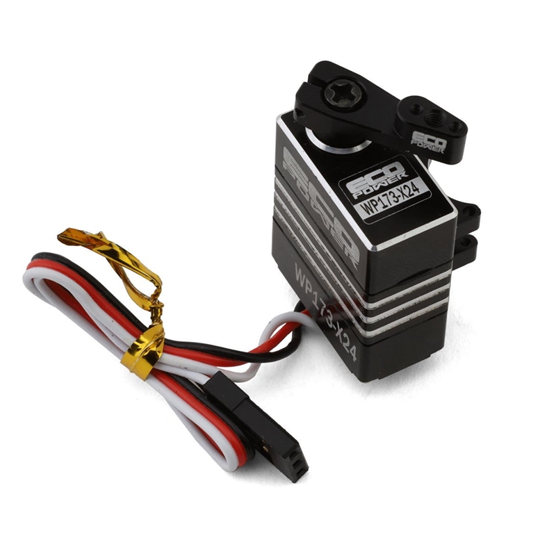 EcoPower ECP-173-X24 WP173-X24 Aluminum Digital Micro Servo Direct Fit For Axial™ SCX24 (HV) (Waterproof)