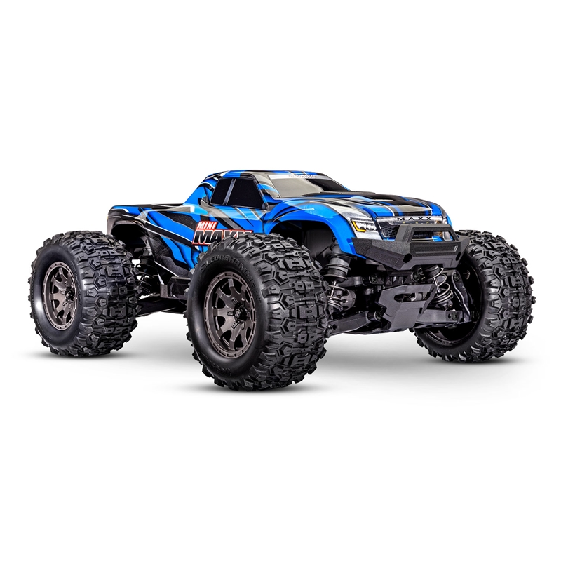 Traxxas 107154-4 Blue Mini Maxx 4WD Brushless Monster Truck