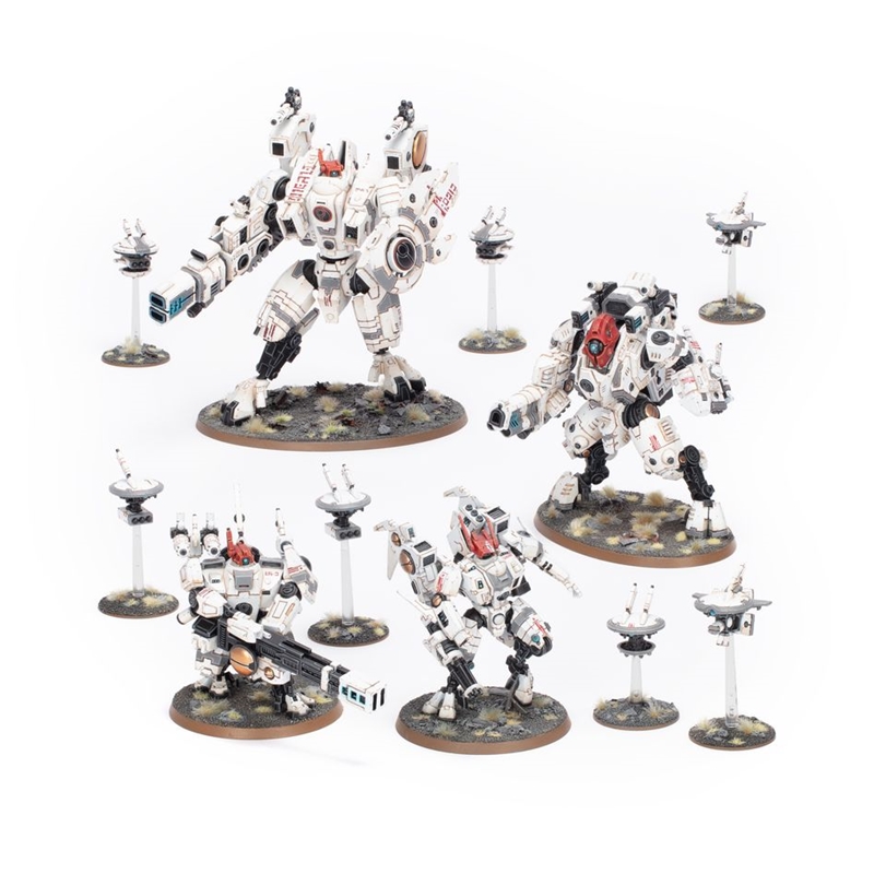 Games Workshop GWS56-68 Warhammer 40K T'au Empire Retaliation Cadre