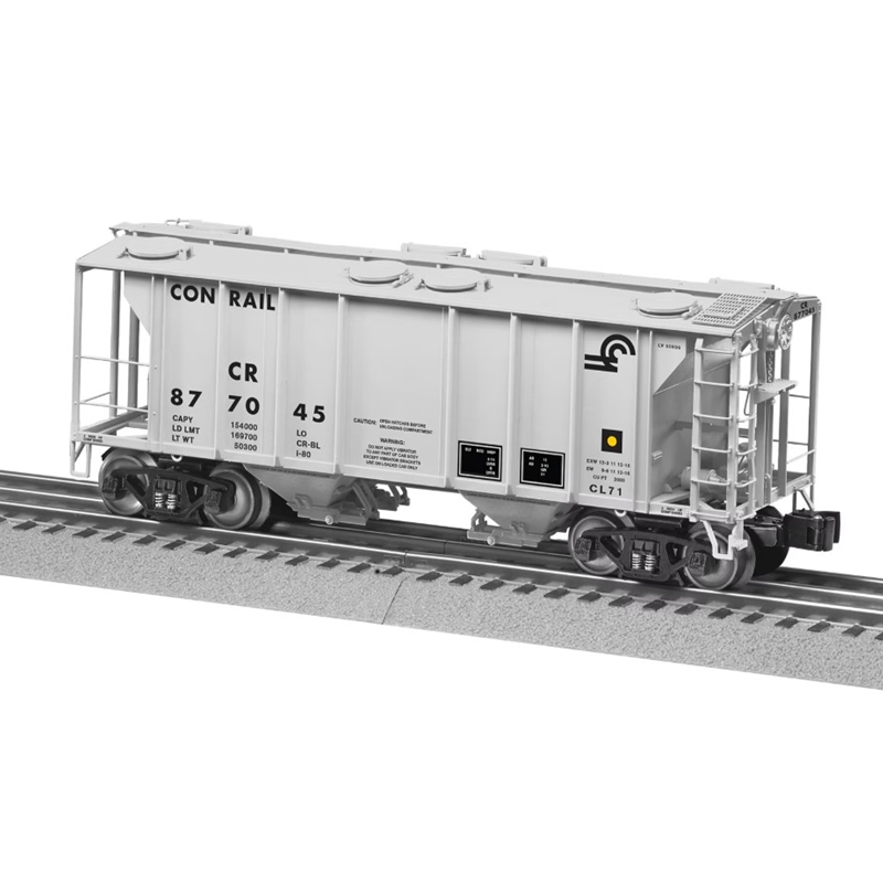 Lionel LNL2426630 O Gauge Conrail Ps-2 Covered Hopper #877045