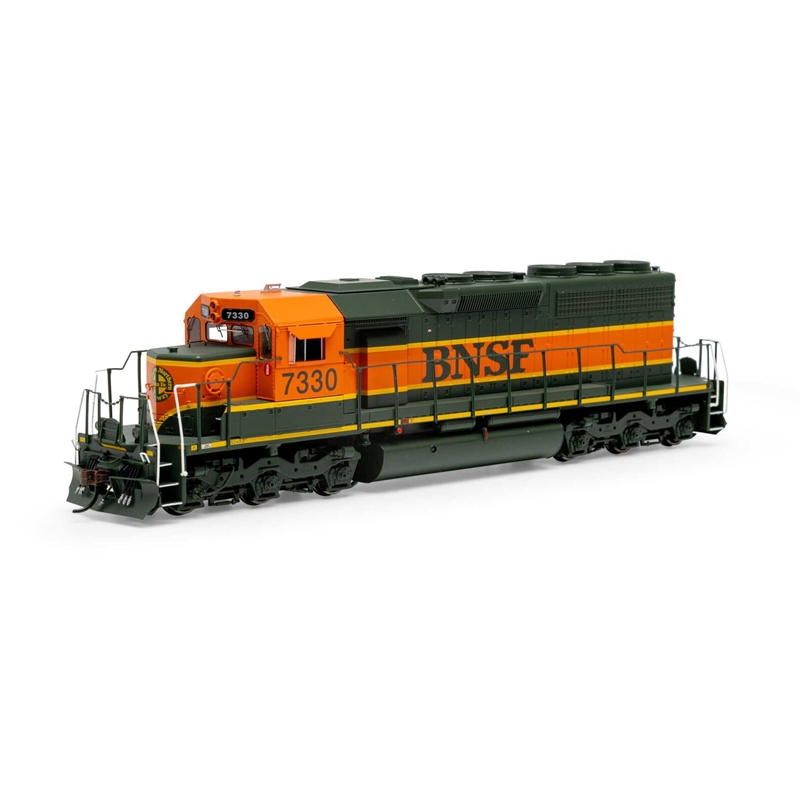 Athearn ATH73730 HO SD40-2 Locomotive with DCC & Sound, BNSF / Rebuilt #7330