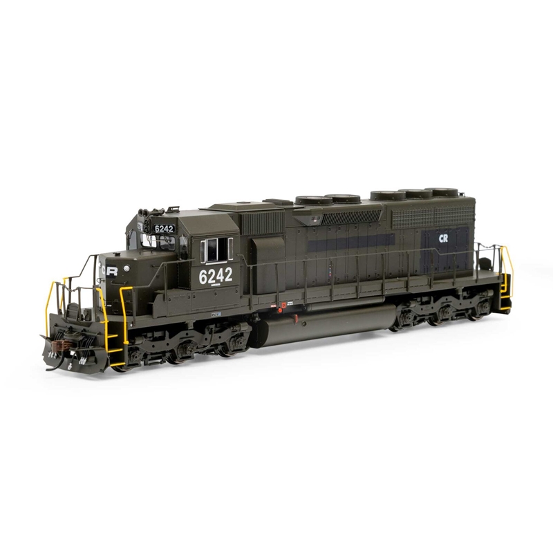 Athearn ATH73736 HO SD40 Locomotive with DCC & Sound, CR / PC Patched #6242