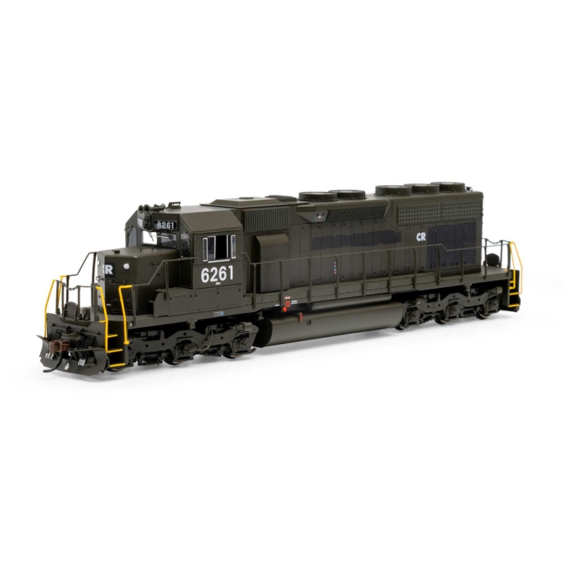 Athearn ATH73738 HO SD40 Locomotive with DCC & Sound, CR / PC Patched #6261