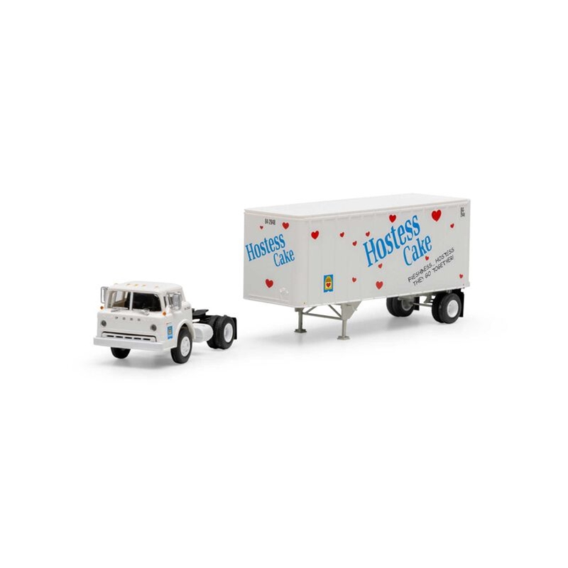 Athearn ATH90992 HO RTR Ford C/28' Trailer, Hostess