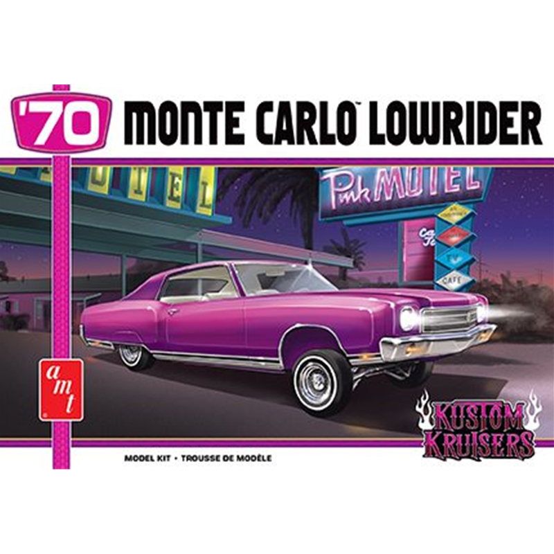 AMT1458 1970 Chevy Monte Carlo Lowrider 1:25