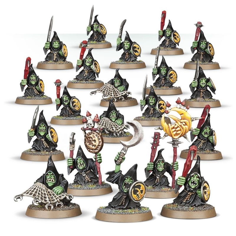 Games Workshop GWS89-07 Warhammer Age of Sigmar Gloomspite Gitz: Stabbas