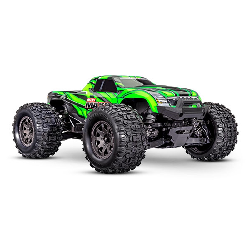 Traxxas 107154-1 Green Mini Maxx 4WD Brushless Electric Monster Truck