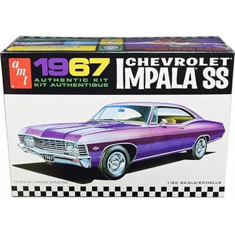 AMT981 1/25 1967 Chevy Impala SS (Stock)